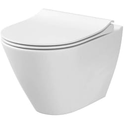 City - wc suspendu avec abattant SoftClose, CleanOn, blanc K701-104 - Cersanit