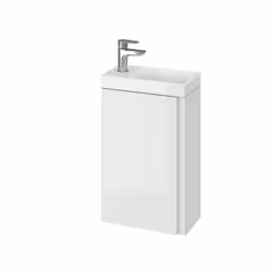Description générale Ce meuble de salle de bain à suspendre est conçu pour optimiser l'espace avec ses dimensions compactes d ...