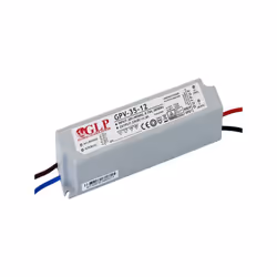 Alimentation DC36V étanche IP67 GLP. Puissance maximale 36W - 1A. Idéale pour l'alimentation de ruban à LED 36V DC. Tension d ...