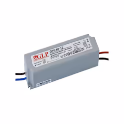 Alimentation DC15V étanche IP67 GLP. Puissance maximale 60W - 4A. Idéale pour l'alimentation de ruban à LED 15V DC. Tension d ...