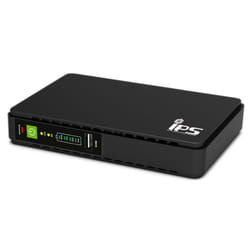 IPS RouterUPS-30 adaptateur de puissance & onduleur Intérieure 30 W Noir