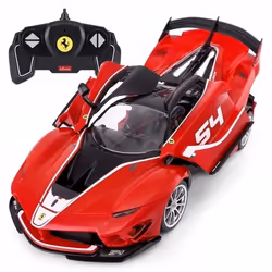 Voiture à monter R-C Ferrari FXX-K 1:18 - RASTAR - Rouge - Radiocommandé - Kit carrosserie