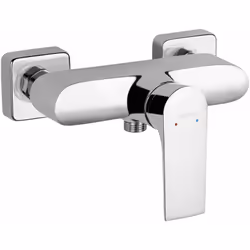 ALGEO SQUARE Mitigeur de douche mural chromé
