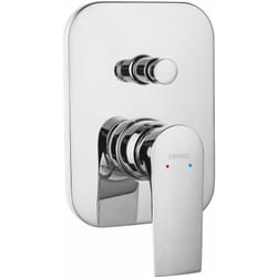 Ferro - algeo square Robinet mitigeur de douche encastré 2 sorties