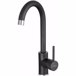 FREYA – ROBINET MITIGEUR DE CUISINE AVEC BEC ROTATIF - NOIR GRAPHITE Existe en couleur graphite ou beige sable. Les robinets  ...