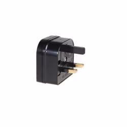 Maclean MCE71 adaptateur prise d'alimentation Universel Type G (Royaume-Uni) Noir