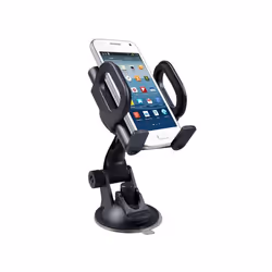 Support voiture pour téléphone portable - Maclean MC-659 - Noir - Acier inoxydable - 200g