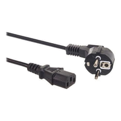 Maclean MCTV-692 Câble dalimentation CA 220-250 V 3 m noir