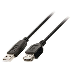 Rallonge de câble USB - Maclean - MCTV-744 - 3m - USB 2.0 - Noir