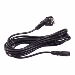 Câble dalimentation - Maclean - MCTV-801 - 5 m - 220-250 V - Noir - Europe