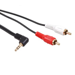 Maclean MCTV-824 câble audio 1 m 2 x RCA 3,5mm Noir, Rouge, Blanc