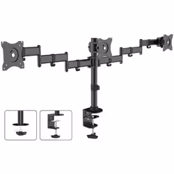 Support de table - Maclean - MC-691 - 3 moniteurs 13-27 - Charge max 8kg - Inclinable à 45°