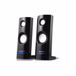 Audiocore AC860, 2-voies, 2.0 canaux, Avec fil, 4 W, Noir