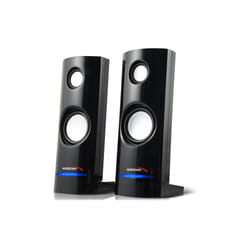 Audiocore AC860 haut-parleur 2-voies Noir Avec fil 4 W