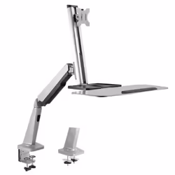 Support de bureau pour moniteur 13-32 et clavier chargement 8 kg Maclean MC-728