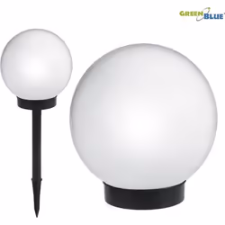 Lampe solaire LED - GreenBlue - GB123 - Design moderne - 20x20x53cm - Blanc