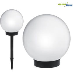 Lampe solaire LED - GreenBlue - GB123 - Design moderne - 20x20x53cm - Blanc