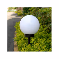 Greenblue 46576 Piedestal extérieur/Lampadaire LED Noir, Blanc