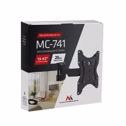 Maclean MC-741 support pour téléviseur 42" Noir