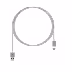 Maclean MCE160 câble USB 1 m USB 2.0 USB A Micro-USB A Argent