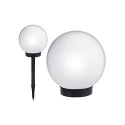 Greenblue 46580 Piedestal extérieur/Lampadaire LED Noir, Blanc