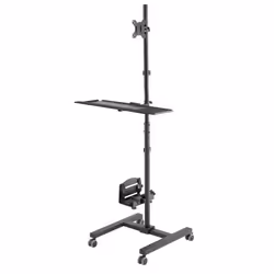 Maclean MC-793 chariot et support multimédia Noir Universel Chariot multimedia