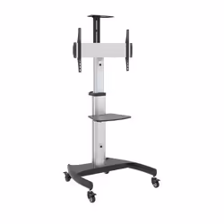 Maclean MC-801, 177,8 cm (70"), 200 x 200 mm, 600 x 400 mm, -12 - 5°, Aluminium, Acier, Noir, Blanc