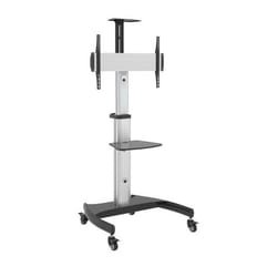 Maclean MC-801 support pour téléviseur 70" Noir, Blanc