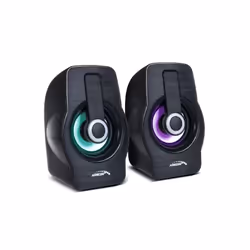 Audiocore AC855 B, 2-voies, 2.0 canaux, Avec fil, 3 W, 20 - 18000 Hz, Noir