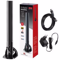 Maclean MCTV-930, Intérieure, Noir, ATSC, DMB-T/H, DVB-T, DVB-T2, 75 Ohm, 28 dB, 26 dB