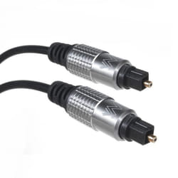 Câble Fibre optique Toslink mâle/mâle 15m - MACLEAN - MCTV-451 - ultra fin et flexible - protection EMI/RFI