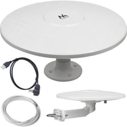 Antenne multidirectionnelle active - DVL-T - DVB-T2 - Gain 20-44 dB - 360° - USB/12V
