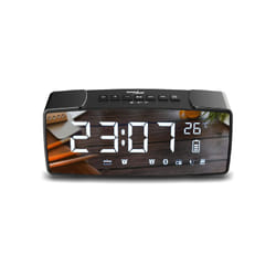 Greenblue 62917 Horloge Numérique Noir, Gris