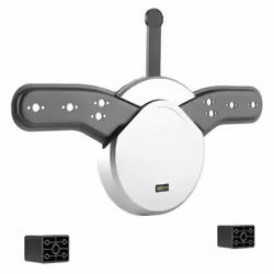 Maclean MC-877, 58,4 cm (23"), 139,7 cm (55"), 40 kg, 200 x 200 mm, 400 x 400 mm, Noir, Blanc