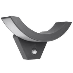Lampe LED avec capteur de mouvement infrarouge gris