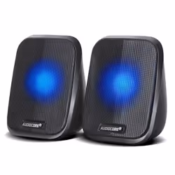 Audiocore AC835, Avec fil, 6 W, 180 - 20000 Hz, 4 Ohm, Noir