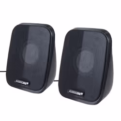 Audiocore AC835 haut-parleur Noir Avec fil 6 W