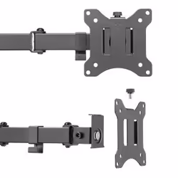 Maclean MC-883 support d'écran plat pour bureau 32" Noir