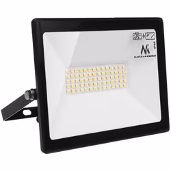 Projecteur LED Slim 50W 4000lm Blanc Neutre (4000K) - MACLEAN - MCE550 NW - IP65 - Extérieur