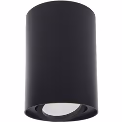 Spot LED - MCE422 - Luminaire noir rond - GU10 - 40W - Intérieur - IP20