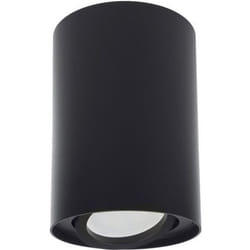 Spot LED - MCE422 - Luminaire noir rond - GU10 - 40W - Intérieur - IP20
