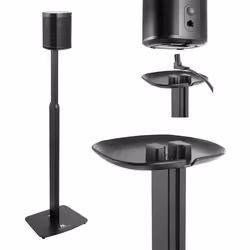 Support pour enceintes - Maclean - MC-896 - Réglable 70-127 cm - Base 296x230 mm - Noir