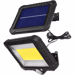 ▶, Projecteur solaire LED à économie d'énergie avec une puissance de 5 W et un flux lumineux de 400 lm