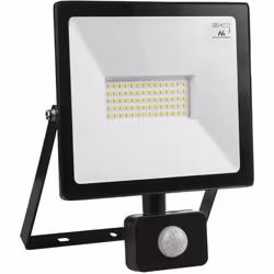 Projecteur LED avec détecteur de mouvement Slim IP44 50W blanc neutre 4000K Maclean MCE650 NW