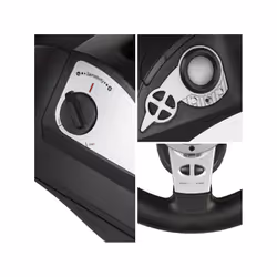 NanoRS RS700 accessoire de jeux vidéo Noir, Argent USB Volant Analogique/Numérique Android, Nintendo Switch, PC, PlayStation 4, Playstation 3, Xbox One - Vue supplémentaire 5