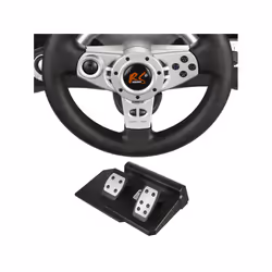 NanoRS RS700 accessoire de jeux vidéo Noir, Argent USB Volant Analogique/Numérique Android, Nintendo Switch, PC, PlayStation 4, Playstation 3, Xbox One - Vue supplémentaire 6