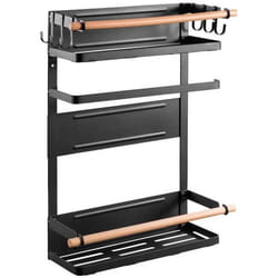 Etagère magnétique - Maclean - MC-910 - Noir - 12kg max - Design contemporain