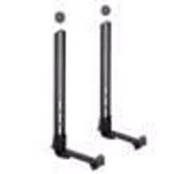 Support pour barre de son - Universel - Montage sous TV - Charge max 15kg - Ajustable +/- 90° - Noir