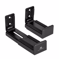 Support universel de barre de son Maclean MC-932 Haut-parleur Fixation Profondeur réglable 90~154mm jusquà 1 5kg 2x supports