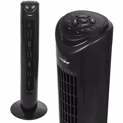 Ventilateur colonne Green Blue GB645 avec télécommande 3 modes 3 vitesses oscillation 80° 45W Minuterie Hauteur 82 cm